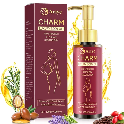 Vista 10 de Aceite reafirmante corporal para mujeres, aceite corporal reafirmante para después de la ducha, tratamiento hidratante para brazos, piernas