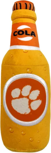 Vista 12 de NCAA Alabama Crimson Tide HOT Dog - Juguete de peluche para perros y gatos, juguete de peluche para perros y gatos con chirriador interior y hermoso