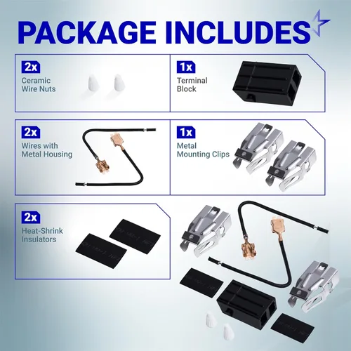 Vista 2 de BlueStar 330031 Kit de receptáculo de quemador de rango para Whirlpool Se adapta al horno de estufa/microondas. Sustituye a AP3075808 814399