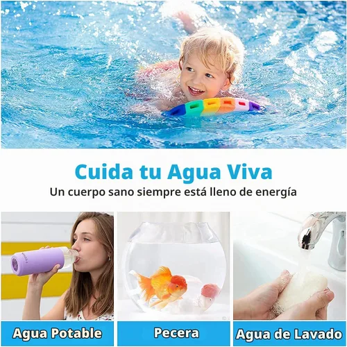 Vista 4 de SuperCheck Tiras de prueba de spa de 6 vías para bañera de hidromasaje, 7 parámetros, 50 unidades, tiras de prueba para bañera de hidromasaje