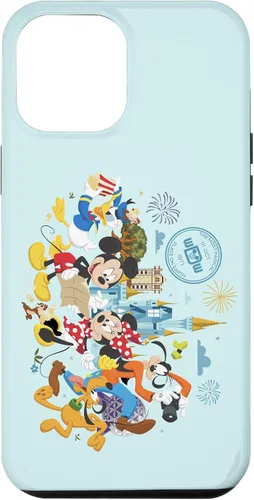 Vista 26 de Walt Disney World 50th Anniversary Mickey and Friends - Carcasa para iPhone 17, color azul
