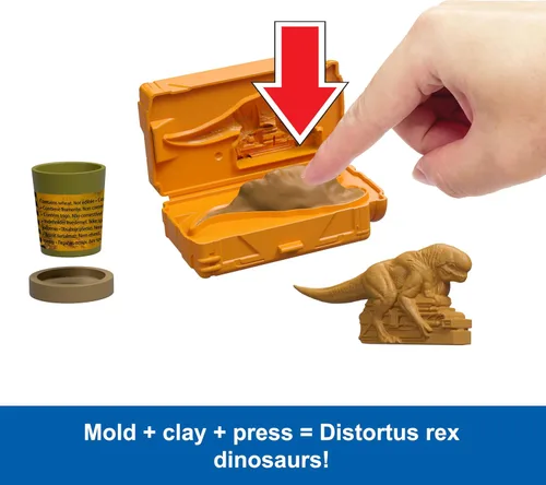Vista 5 de Mattel Jurassic World Distortus Rex Lab Sensory Playset