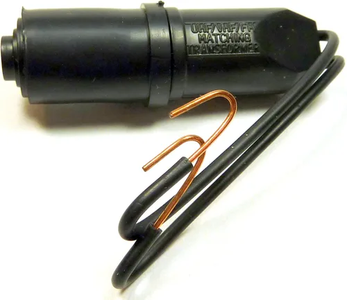 Vista 6 de Philmore Antena al aire libre de TV que hace juego Balun VHF/UHF/FM 300 a 75 ohmios