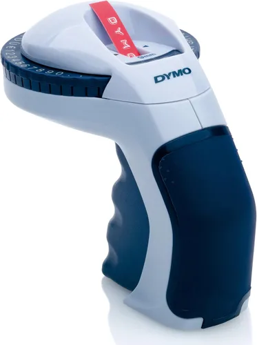 Vista 2 de Dymo S0717930 Omega Home Embossing Label Maker, gris y azul marino, estampado en relieve