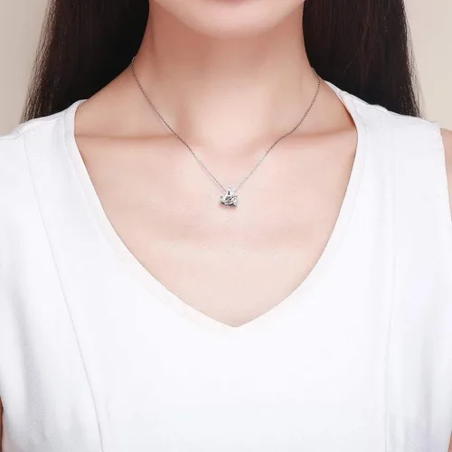 Vista 6 de Plata de ley 925 maciza con piedras cúbicas opciones de regalo completas AZ alfabeto encantador letras abalorios para pulseras europeas Pandora