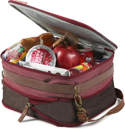 Vista 9 de Arctic Zone Heathered Eco Lunch Sack - Bolsa de almuerzo - Azul