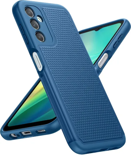 Vista 130 de FNTCASE Funda para Motorola Moto G-Power-5G-2024: funda protectora de doble capa resistente para teléfono celular a prueba de golpes con parte