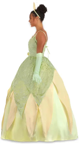Vista 9 de Disney - Disfraz de princesa y rana de lujo para adultos
