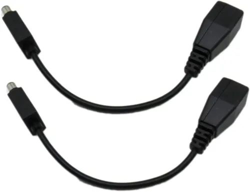 Vista 3 de Paquete de 2 cables adaptador de enchufe de fuente de alimentación de CA para Xbox 360 a Xbox ONE