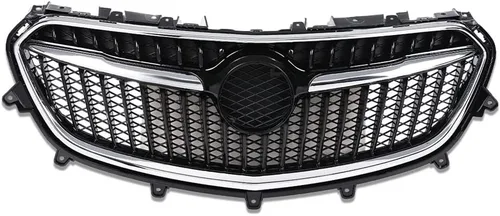 Vista 24 de PIT66 Rejilla, compatible con Freightliner Columbia 2000-2008, rejilla cromada con pantalla de insectos, A1715107000 A1715251003