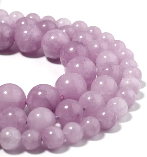 Vista 11 de 7 cuentas de piedra preciosa de chakra de 8 mm pulidas y redondas, 49 piezas, piedras naturales suaves para chakra, cristales curativos y piedras 7