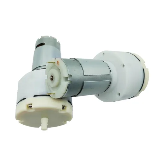 Vista 7 de Bomba de aire de vacío de alta presión 555 de flujo grande de 12V/24V 10-15LPM Bomba de diafragma de succión de presión negativa Inflador
