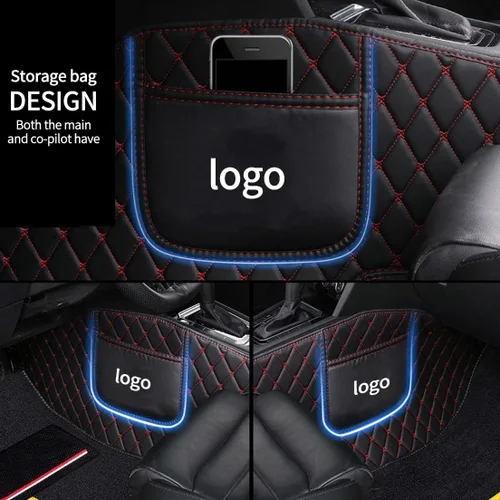 Vista 2 de alfombras de piso para autos de doble capa personalizadas para el 95 % de los estilos, protección para todo tipo de clima, alfombras para todo