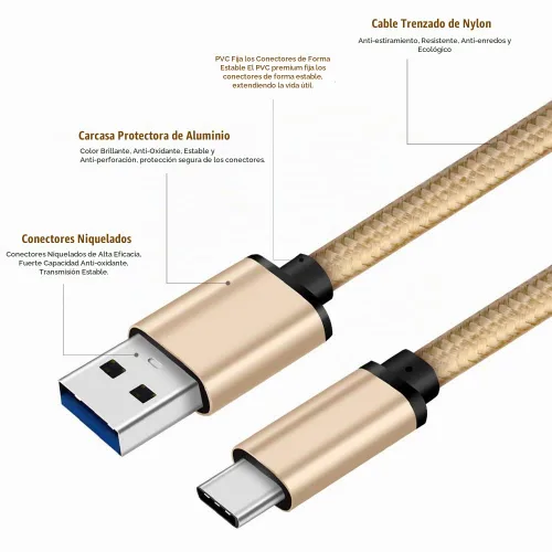 Vista 4 de CBUS - Cable de carga USB C trenzado resistente de 6 pies compatible con iPhone 15/Pro/Max/Plus, iPad Pro, iPad Air (2022/2021/2020), Samsung Galaxy