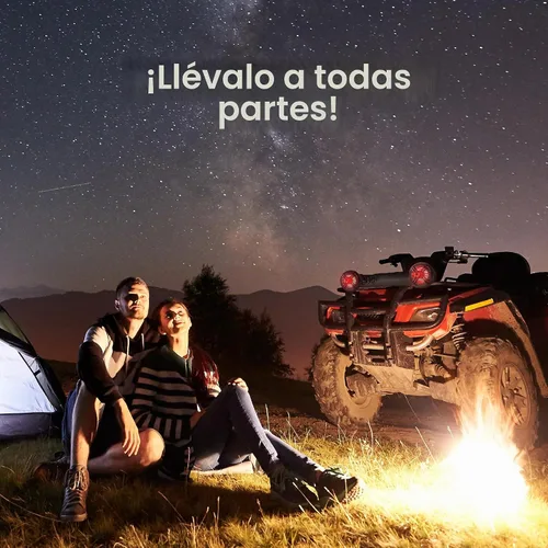Vista 6 de Pyle Sistema de audio marino impermeable de 800 W con transmisión Bluetooth, luces LED y amplificador integrado, altavoces marinos Bluetooth de alta