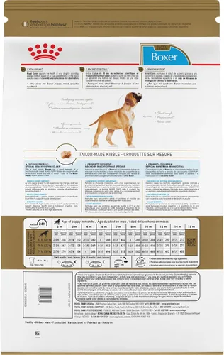 Vista 2 de ROYAL CANIN Boxer Puppy - Alimento seco para perros, bolsa de 30 libras