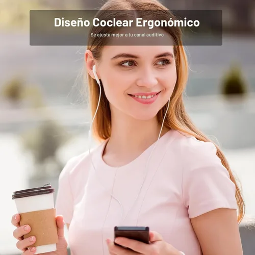 Vista 7 de [Certificado MFi de Apple] Auriculares con cable para iPhone con micrófono integrado y control de volumen, auriculares con reducción de ruido