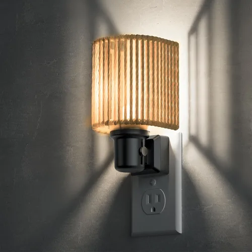 Vista 26 de L LOHAS LED Las luces nocturnas se enchufan a la pared, enchufe en la luz Beige-3000K