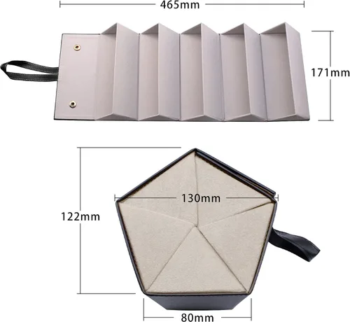 Vista 5 de multiple glasses case travel Five sunglass, 5 sockets glasses case travel sunglasses organizer holder