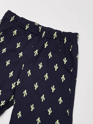 Vista 4 de Hudson Baby - Conjunto unisex de body, pantalones cortos de algodón y zapatos para bebé