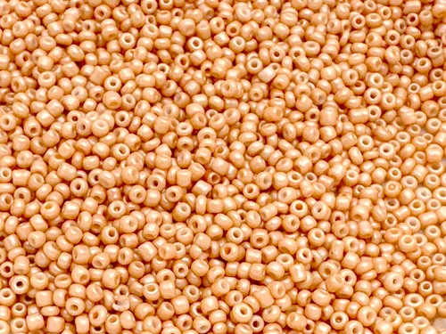 Vista 22 de Tamaño de las cuentas de semillas: 11/0 50 gr / 1.76 oz (ámbar plateado forrado)