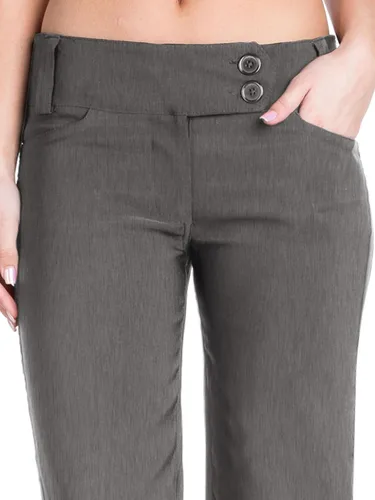Vista 140 de Design by Olivia Pantalones de oficina de corte holgado para mujer