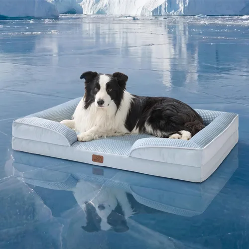 Vista 87 de Bedsure - Cama para gatos de interior, sofá cama lavable para perros muy pequeños, espuma de soporte con funda extraíble y lavable, forro Gris