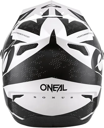 Vista 2 de O'Neal Sonus Deft - Casco para bicicleta de montaña, color negro y blanco SM