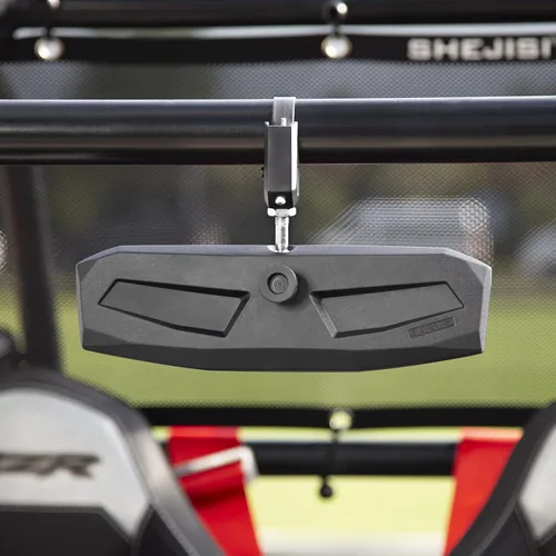 Vista 7 de SHEJISI Espejo retrovisor UTV para jaula antivuelco de 1.5 a 2.0 pulgadas, nuevos espejos RZR con ajuste simple del ángulo de visión, compatible