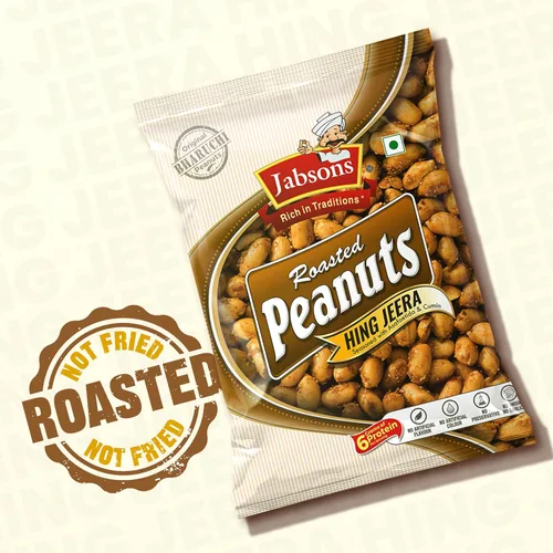 Vista 5 de Jabsons - Cacahuetes tostados Hing Jeera, 4.94 oz (paquete de 6)