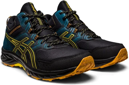 Vista 2 de ASICS Zapatos Gel-Venture 9 Mid Top para hombre, NegroGolden Yellow