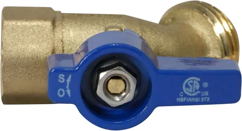 Vista 5 de XFITTING - Manguera roscada hembra de 1/2 pulgada x 3/4 pulgadas, manguera roscada Bibb sin torceduras, 1/4 de vuelta, latón, agua o aceite