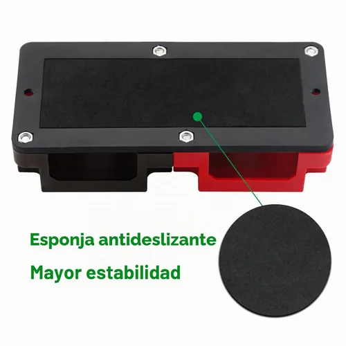 Vista 4 de Barra colectora 400A 12V-48V CC Bloque de distribución de energía de cobre resistente, 8XM10 (3/8 pulgadas), módulo independiente negativo positivo
