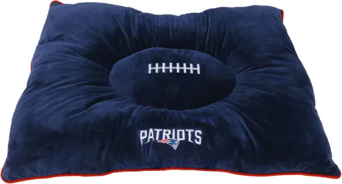 Vista 8 de NFL PET Bed - Cama de almohada de felpa suave y acogedora de Arizona Cardinals. Cama de fútbol para perros. Cama de colchón deportivo cálido