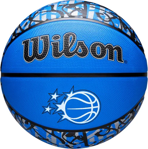 Vista 18 de Wilson NBA Team Balones de baloncesto con diseño de grafiti - Talla 7 - 29.5