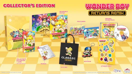 Vista 2 de Wonder Boy Returns Remix - Collector's Edition - Nintendo Switch
