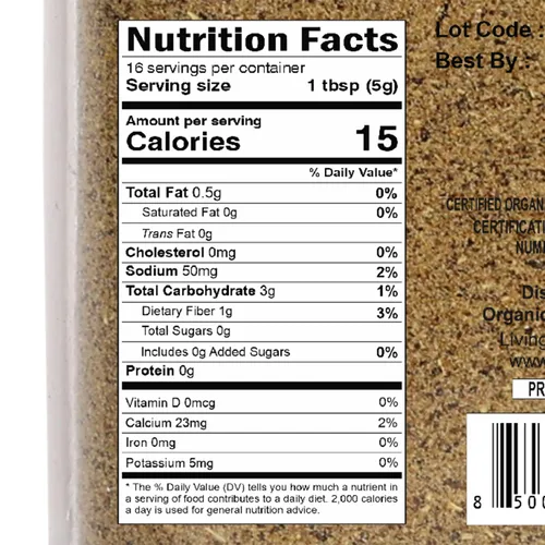 Vista 3 de Garam Masala Orgánico 2.82 oz (80g) Aprobado por USDA Orgánico Vegano Sin OMG, mezcla totalmente natural - 100% crudo de la India, por