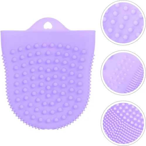 Vista 6 de FRCOLOR Cepillo de limpieza facial suave Cepillo facial de silicona Limpieza profunda Depurador de poros profundos Herramienta de lavado facial