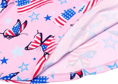 Vista 5 de Jeskids - Vestido de unicornio sin mangas para niñas.