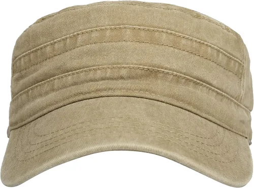Vista 2 de WITHMOONS KZ40037 - Gorra de algodón lavado para hombre y mujer