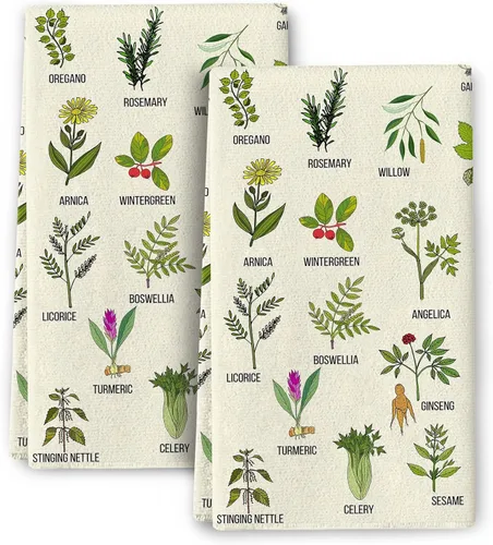 Vista 11 de Toallas de Cocina Bruja Negra Luna Fases de la Luna Boho Floral Botánico Paño de Mano Gótico Bohemio Decoración Floral Regalos 16"x24" Paño