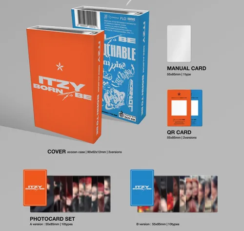 Vista 2 de ITZY BORN TO BE NEMO Álbum Ver (A)