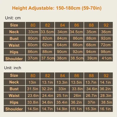 Vista 3 de Adjustable Female Dress Form Mannequin Torso - Sewing Dummy with Foam Body for Pins & Clothing, Tripod Stand, 80cm for Tailoring & Crafting
