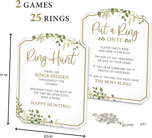 Vista 2 de Lillian Rose Put Ring Hunt - Juegos de despedida de soltera, talla única, multicolor