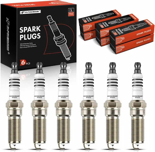 Vista 10 de A-Premium 4 bujías de platino iridio 4344 compatibles con Mazda 3, 5, 6 y Ford Fusion y Chevrolet Colorado y Buick Verano y Saturn Sky, 2.0L-2.9L