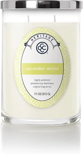 Vista 15 de Colonial Candle Apple Orchard - Vela perfumada en frasco, colección Heritage, blanco, 2 mechas, 11 onzas