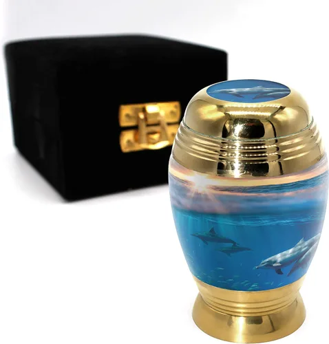 Vista 10 de Dock of The Bay - Urna de cremación para cenizas para hombres adultos – Urna personalizada para cenizas para mujeres, urnas decorativas – Hermosas