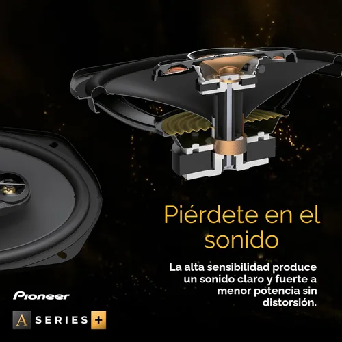 Vista 5 de PIONEER A-Series Plus TS-A301TW 20 mm (0,75") Componente Tweeters 450W Max