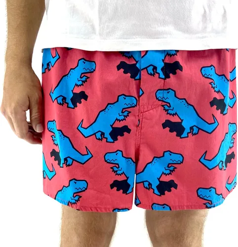 Vista 25 de ROCK ATOLL Calzoncillos tipo bóxer de algodón con estampado novedoso y brillante para hombre Estampado Afrutado Negro