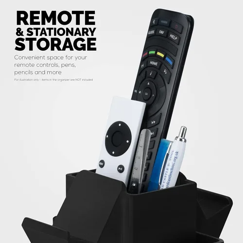 Vista 6 de Soporte Dual para Controlador de Juego, Control Remoto de TV y Organizador de Escritorio Estacionario, Diseño Universal para Gamepads de Xbox ONE
